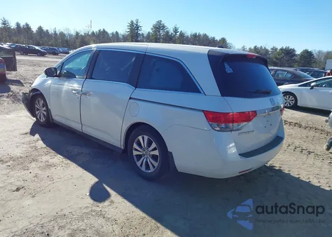 2014 Honda Odyssey Ex-L from USA, damaged, VIN 5FNRL5H61EB060558